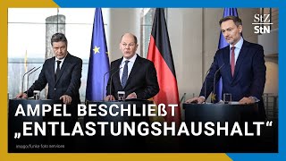 Ampel über Haushalt Entlastungen und wenig Belastungen  Soziale Verträglichkeit [upl. by Gavrah]