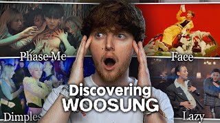 DISCOVERING WOOSUNG OF THE ROSE Phase Me Lazy Dimples Face  Official MV Reaction [upl. by Paula]