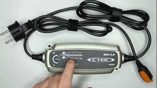 CTEK MXS 50 Auto Batterie Ladegerät  Car battery charger [upl. by Enelrats]