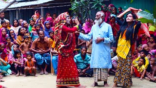 কন্যা বিদায়ের গীত বিয়াই গো আমার ময়না যে বিছানা পাড়িবার পায় না biyer geet  biyer geet bangla [upl. by Anir644]