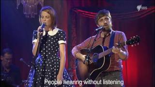 The Sound of Silence  Emma Louise amp Husky Gawenda on RocKwiz with Lyrics [upl. by Myrtie]