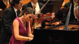 Olga Scheps plays Tchaikowsky Piano Concerto No 1 in Munich  Gasteig [upl. by Iuqcaj]