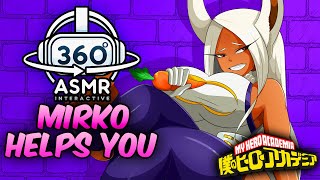 Mirko Helps You 360º RP ASMR  My Hero Academia Roleplay VR [upl. by Ahsikcin558]