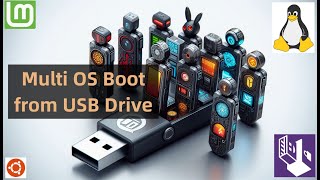 How to Boot Multiple OS from USB Pen Drive  How to Boot Linux without Installing on Local Disk [upl. by Nawek]