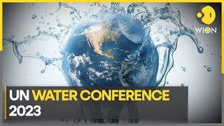 UNs First Major Water Conference in 45 Years  WION Climate Tracker  Latest World News [upl. by Eelsel]