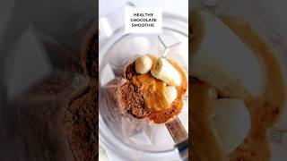 NO SUGAR HEALTHY CHOCOLATE SMOOTHIE  HEALTHY BREAKFAST RECIPE shorts [upl. by Nodyarb]