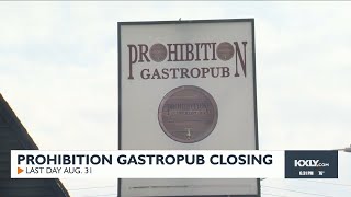 Prohibition Gastropub closing [upl. by Mik]