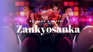 Zankyosanka  Aimer Com letra fácil [upl. by Anaujal604]