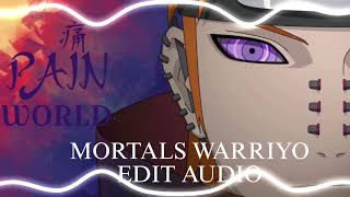 WarriyoMortals Edit Audiosong editaudio [upl. by Ennaira]