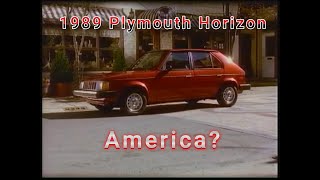 1989 dealer promo for Plymouth Horizon [upl. by Laon]