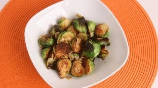 Garlic Brussels Sprouts Recipe  Laura Vitale  Laura in the Kitchen Episode 505 [upl. by Older]