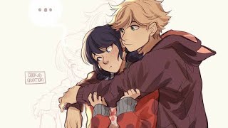 Adrien Being Clingy To Marinette For 24 Hours  ❤️went idk how❤️  • Anus Miraculous • ✨ [upl. by Blackmore398]