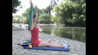 Fit Pilates con bandas  Ejercicios posturales para tronco fuerza y movilidad de columna [upl. by Ademordna]