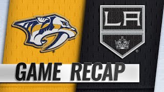 Three different Preds score in 31 win over Kings [upl. by Akoek]