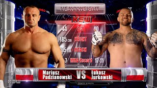 KSW Free Fight Mariusz Pudzianowski vs Łukasz Jurkowski  KSW 64 [upl. by Rett]