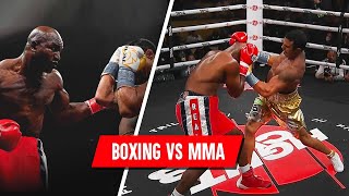 Boxing vs MMA  Evander Holyfield vs Vitor Belfort  Full Boxing Fight [upl. by Nezam]