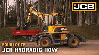 JCB Hydradig 110W  Bouillot TP [upl. by Gonzales]