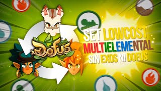 EL MEJOR SET MULTIELEMENTAL LOWCOST SIN EXOS NI DOFUS  DOFUS [upl. by Acirat]