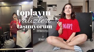 topladım valizlerimi gidiyorum 🧳🧳 [upl. by Ahseinar]