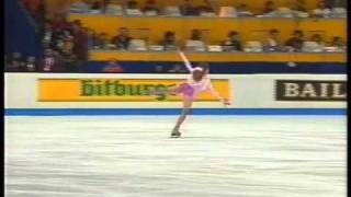 Oksana Baiul UKR  1994 European Figure Skating Championships Ladies Free Skate [upl. by Marni322]