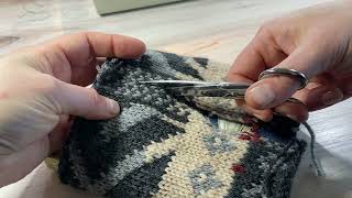 HW Knitting 101 Steeking [upl. by Nereus]