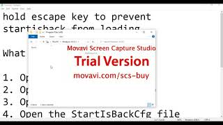 Hold escape key to prevent StartIsBack from loading How to fix [upl. by Alexa232]