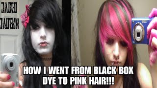 FROM BLACK BOX DYE TO PINK SPLAT [upl. by Dhumma]