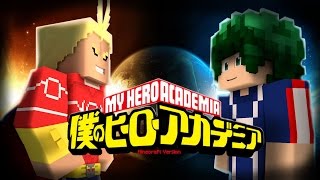 My Hero Academia OP2  Peace Sign RemakeMinecraft Animation [upl. by Aicirt]