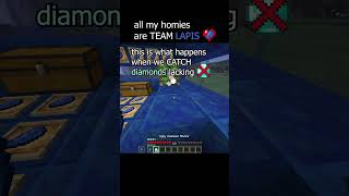 Team lapis unite minecraft memes minecraftmemes gaming minecraftshorts fyp shorts meme [upl. by Hoon992]