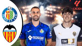 GETAFE vs VALENCIA  Jornada 11  LaLiga EA Sports Liga Española  Pronóstico FC 24 [upl. by Antonius]