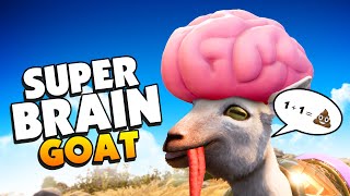 CRAZY Goat Becomes the SMARTEST Goat In the Multiverse  Goat Simulator 3 [upl. by Niryt]