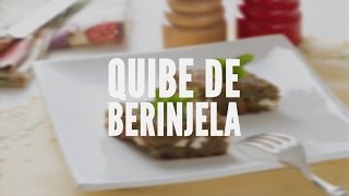 Quibe de berinjela  Receitas Saudáveis  Lucilia Diniz [upl. by Anillek423]