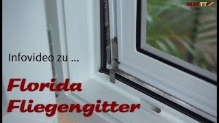 InsettoInsektenschutzsysteme  Rahmensystem Florida für Fenster [upl. by Meil]