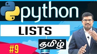 9 Lists  Learn Python Foundation in Tamil [upl. by Kay]