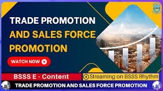 Trade Promotion and Sales Force Promotion [upl. by Bonner]