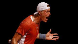 Denis Shapovalov vs Jakub Mensik  Australian Open 2024 [upl. by Drake]