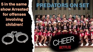 The Netflix show quotCheerquot has a major predator problem 5 arrested [upl. by Hemetaf]