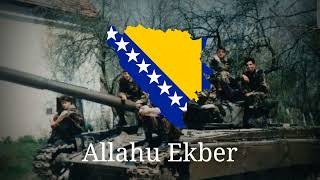 Allahu Ekber  Bosnian Patriotic War Song [upl. by Adnwahsor]