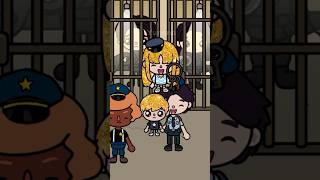 Police or Criminals part 2  Toca life story tocaboca shorts [upl. by Rhodie714]