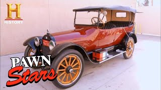 Pawn Stars MEGA MONEY for LUXURY 1918 Buick Coupe Season 6  History [upl. by Nallid391]