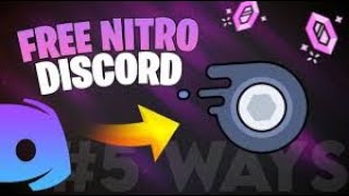 FREE DISCORD NITRO [upl. by Ahsiemac]