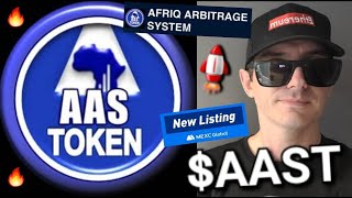 AAST  AAS TOKEN CRYPTO COIN HOW TO BUY AAST MEXC GLOBAL AFRIQ ARBITRAGE AASTOKEN BNB BSC TRADE [upl. by Cherlyn]