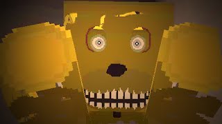 Five Nights at Freddys 3 in Minecraft Night 1 [upl. by Pegma]