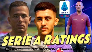 FIFA 22  Faces amp Player Ratings SERIE A Calcio [upl. by Ferrel460]