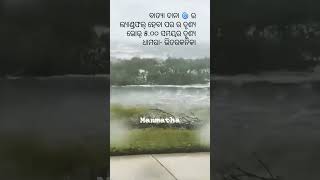 Kendrapara Morning 5am Dana dana kendrapara bhitarakanika cyclonedana cyclone 2024 shorts [upl. by Annawd579]