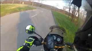 Kawasaki KLE 500 acceleration [upl. by Ynahpets390]