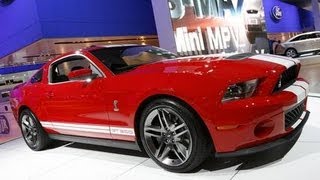 2010 Ford Mustang Shelby GT500  NAIAS  CAR and DRIVER [upl. by Salohcin394]