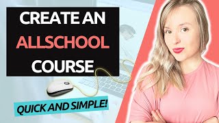 How to Create an Online Class  Allschool Course Creation Allschool vs Outschool [upl. by Milore]