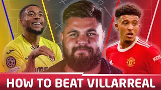 How Will Carrick Lineup  Start VDB Again  Villarreal vs Manchester United Tactical Preview [upl. by Amikat]