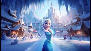 The Snow Queens Song Inside Elsas Frozen Castle  Original Music amp Magical Lyrics [upl. by Annauj]